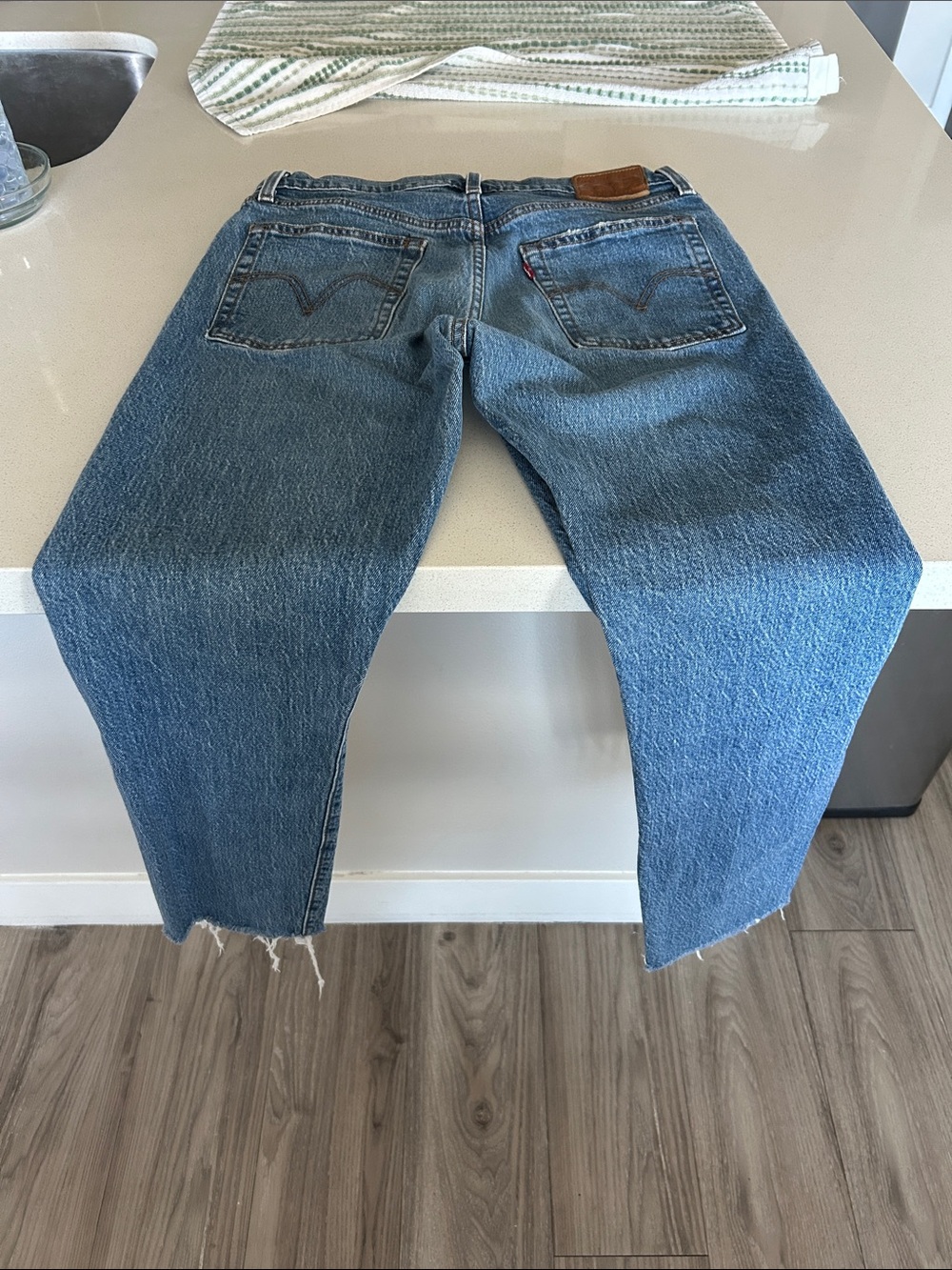Levi's Medium Blue Relaxed Fit Jeans